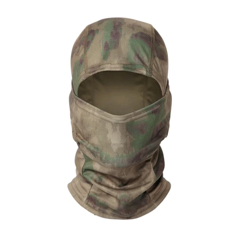 Kuum müük täisnäoga taktikaline kamuflaaž Balaclava mask suusatamine jalgrattasõit jahindus sall mitmekammiline müts meeste peakate_voghion.com
