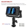 Goture Swivel Fish Finder Mount Base GPS Electronics Fishfinder Holder Universal Kayak Fish Finder Plate 3