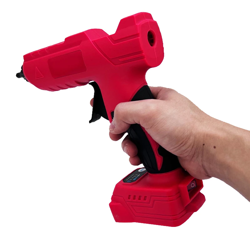 For Milwaukee Electric Hot Melt Glue Gun 18V Li-ion Battery DIY Hot Melt Glue Gu