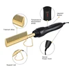 Hot Comb Straightener for Wigs and African Hair Flat Irons Fast Heating Straightening Brush Straight & Curler Roller Styler Tool 6