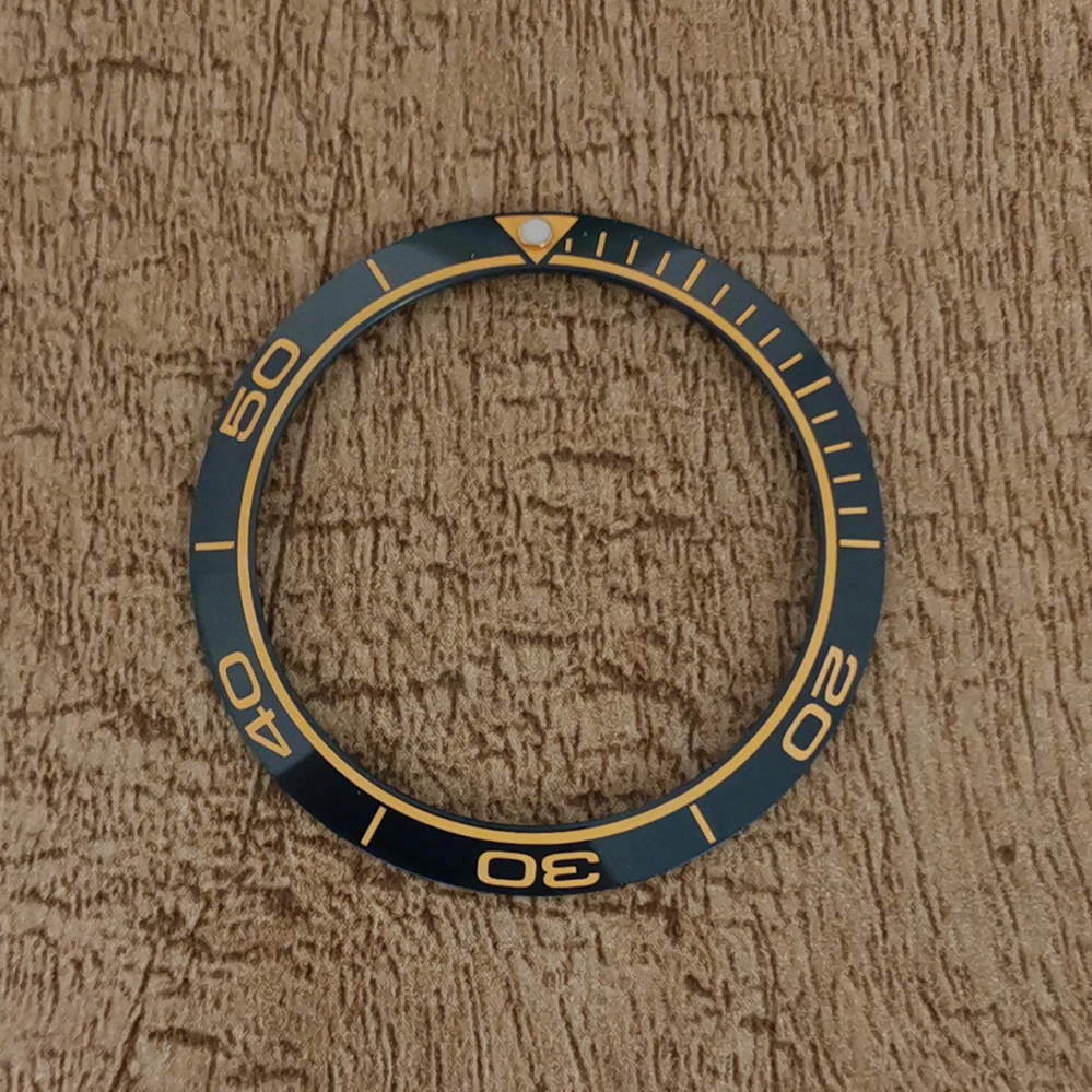 Watch Accessories Ceramic Bezel/Aluminium Bezel + Luminous Beads OD