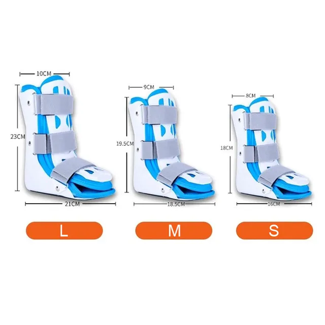 Kid Foot Drop Support Splint-Varus Valgus Orthotics Brace-Ankle Joint Fracture Fixation Brace-Ankle Sprains Recovery Band 6