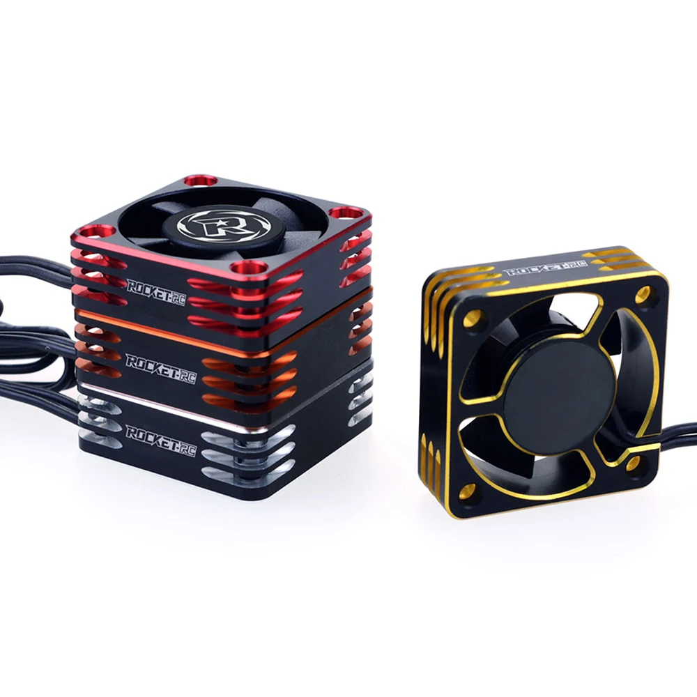로켓 금속 모터 냉각 팬 28000RPM 방열 30mm 알루미늄 RC 자동차 540/550 브러시리스 모터 및 1/8 1/10 1/12 자동차