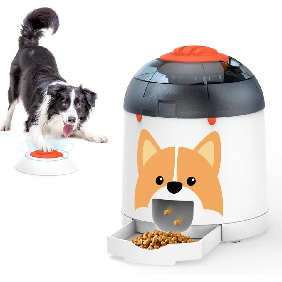 Interactive Dog Puzzle Feeder with Remote Control