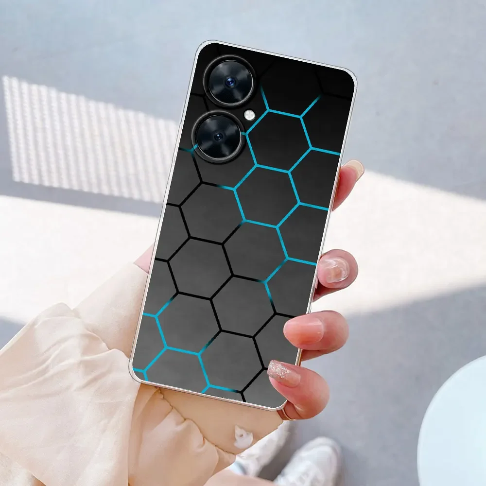 Transparent Silicone Phone Case with Bumper Protection