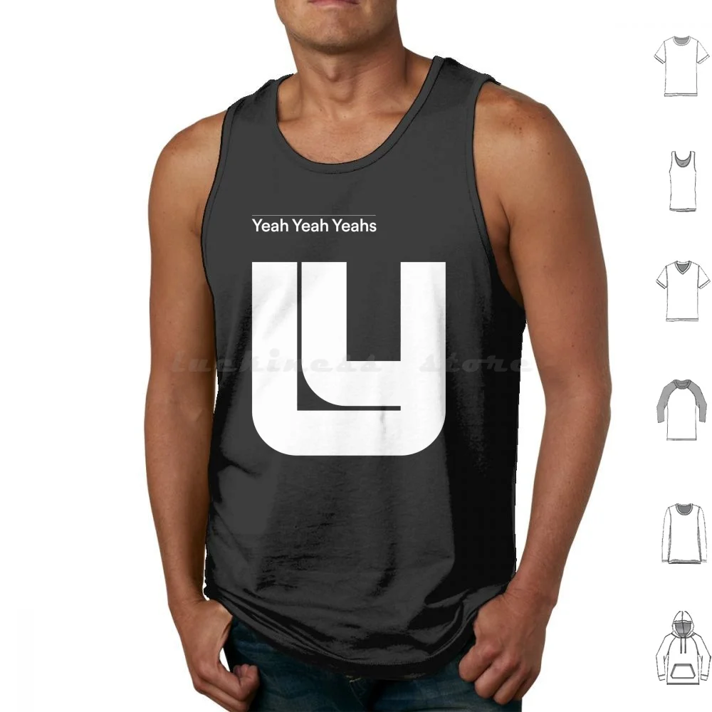 

Y Tank Tops Vest Sleeveless Yeah Yeah Yeahs Karen O Maps Indie New York Geometric Abstract Pattern Colour Music Graphic Album