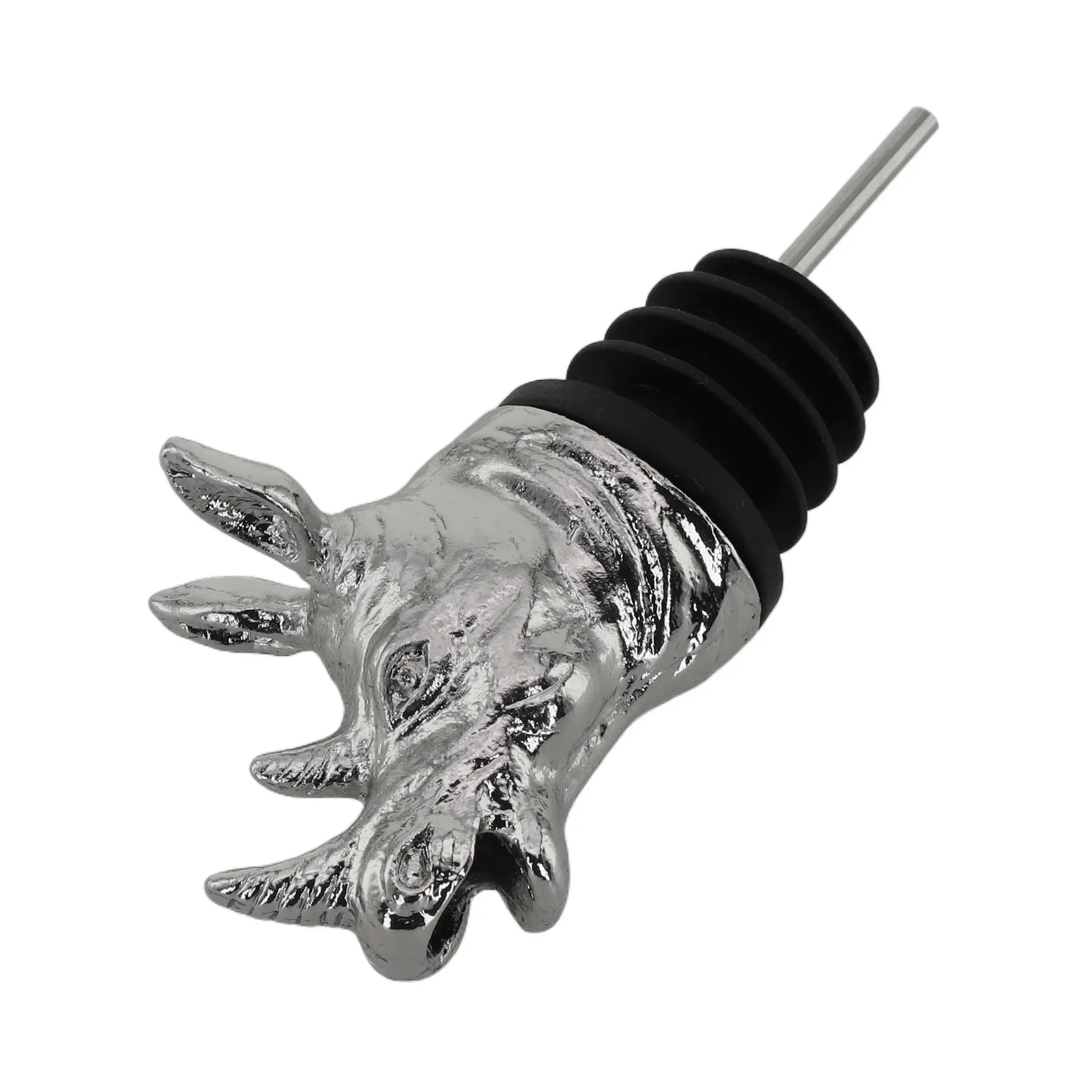 Rhinoceros Head Pourer Red Wine Stopper For Champagne Bottle Stoppers Deer Beverage Cork Rhinoceros Head Pourer Red Wine Stopper