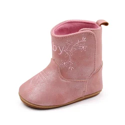 Spring and Autumn Baby Booties - Fashionable Non - Slip High - Quality Walking Shoes - 13 - 18months (2)