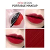 rouge a levre mat velours, maquillage en forme de lèvres, hydratant