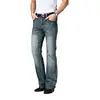 2022 Men's Four Seasons New Flared Jeans High-Waist High-Quality Loose Wide-Leg Casual Pants 5