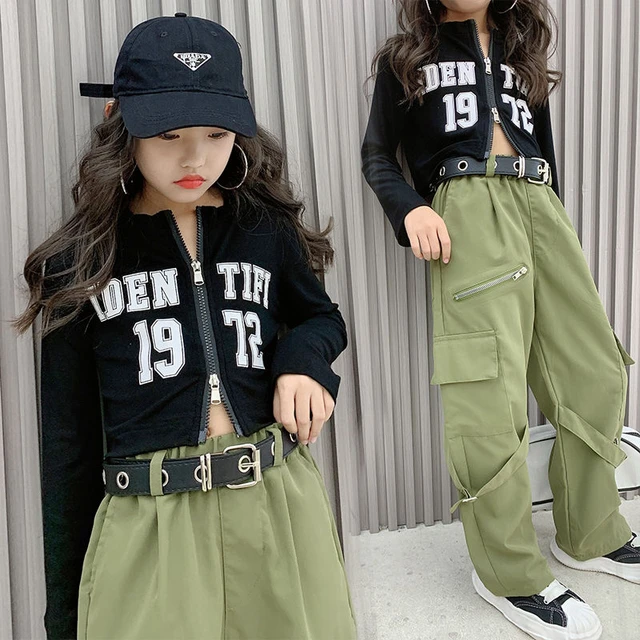 Teenage Cargo Pants For Teenage Girls New Fashion Spring Streetwear Hip Hop  Pants Zipperfor Girls Pants 6 8 10 12 14 Year Old - Kids Pants & Capris -  AliExpress