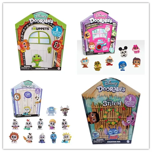 Figurines d'action Disney Mickey Mouse dorées, 3cm, jouets de Collection, cadeaux pour enfants