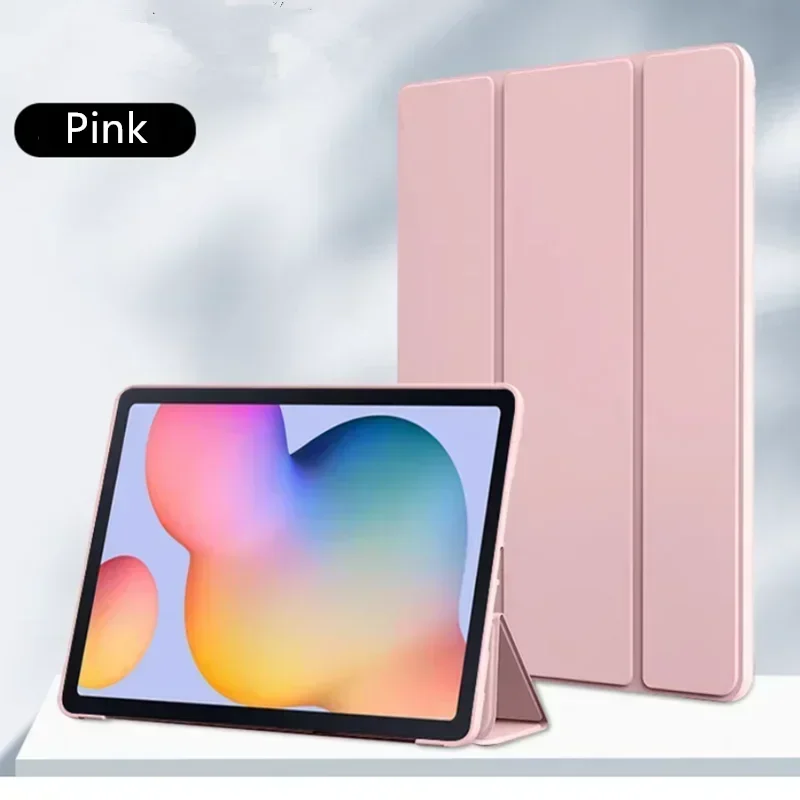 Soft Folding Magnetic Leather Smart Cover