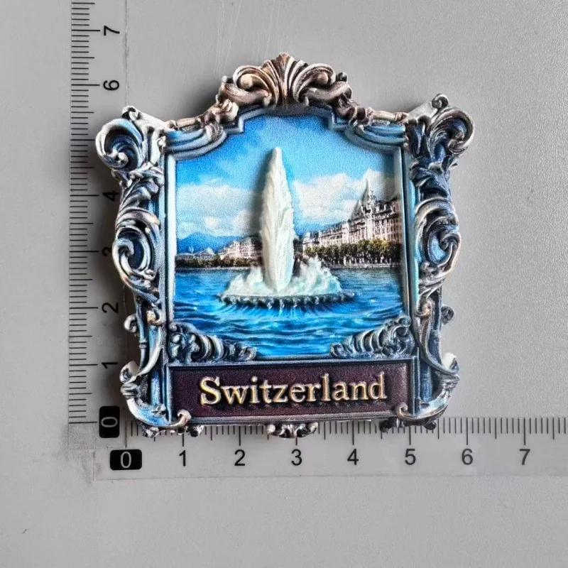 Magnete Helgoland 3D In Cristallo – Souvenir Originale Da Germania Per Frigorifero, Regalo Turistico 5x5 Cm