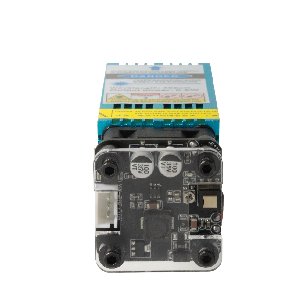 500MW 블루 라이트 450nm 레이저 모듈 헤드 X5SA 시리즈 3D 프린터 키트 DIY 레이저 조각기
