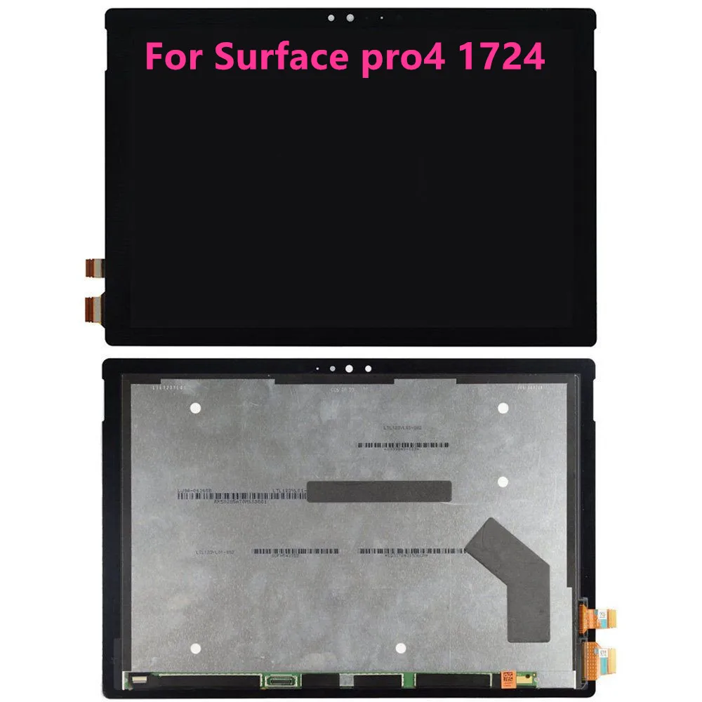 

Display Replacement for Microsoft Surface Pro 4 1724 LCD Display Touch Screen Digitizer Assembly for Surface Pro4 LCD