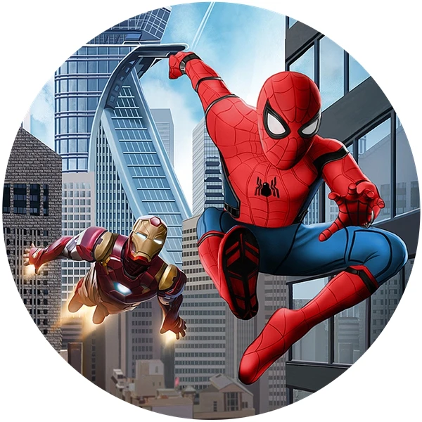 DSN-2365 Tapis de sol Spiderman imprimé Disney pour enfants pour