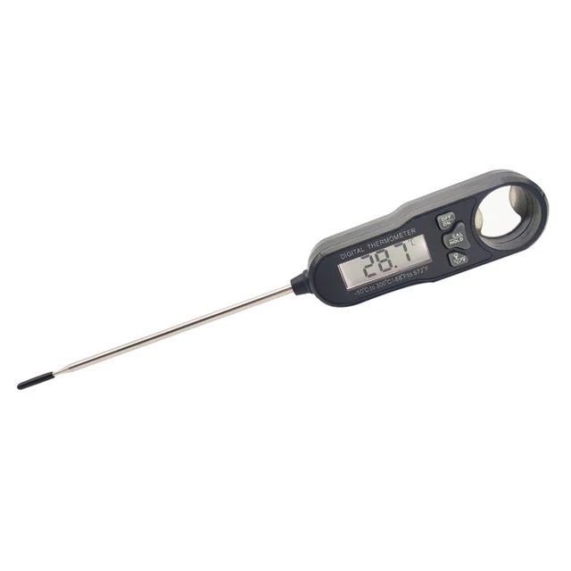 Digitális Bbq Élelmiszer -Hőmérő Konyhai Elektromos Főző Szonda Palacknyitó - Image 3