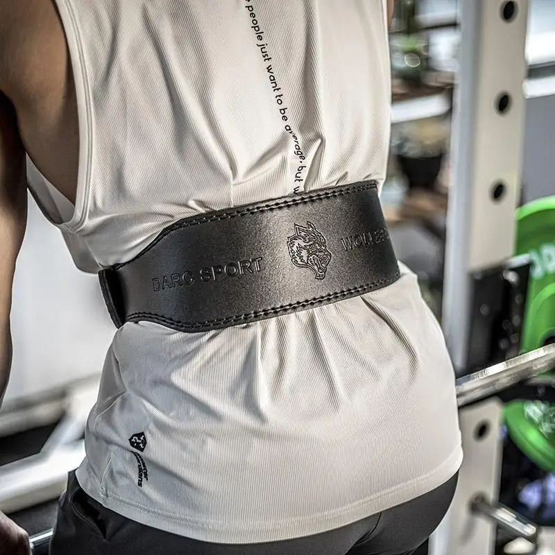 ベルト筋力トレーニング重量挙げフィットネスベルト男女デッドリフトスクワットスポーツトレーニング保護具筋力トレーニング器具(カラー:ブラック%エスコマ サポーター ベルト 腹部 牛革 フィットネス ベルト メンズ スクワット