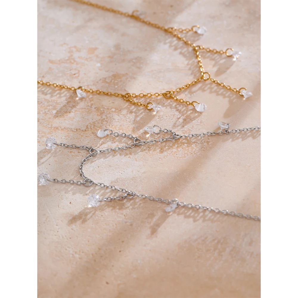 Yhpup Collarbone Chain Necklace