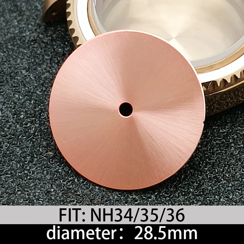 Watch Dial Accessories Watch Face Accessories 28.5mm sterile dial Suitable for NH34/NH35/NH36 calibre Watch Replacement