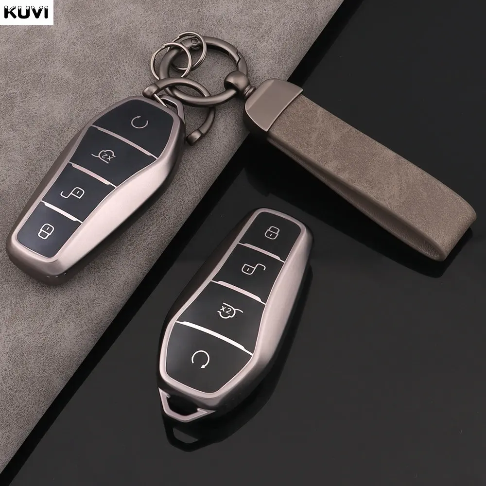 Auto Interior Accessories TPU Car Remote Key Case Fob For BYD Qin Plusdmi Atto 3 Han EV Dolphin Protection Cover Shell key case cover,key case,car key shell