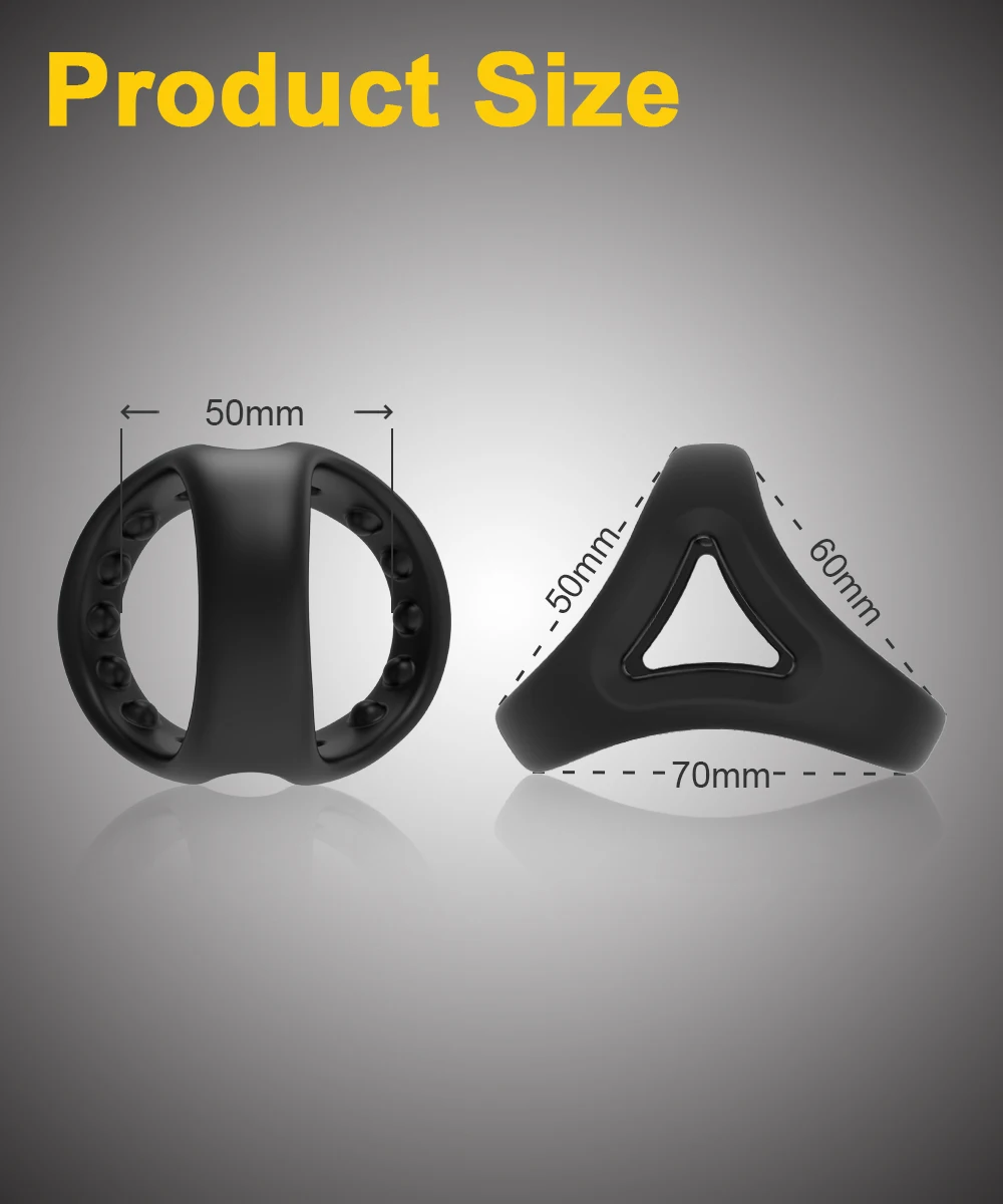 Sex Toys Penis Ring Reusable Silicone Semen Cock Ring Penis Enlargement Delayed Ejaculation Sex Shop Sex Toys For Men Couples