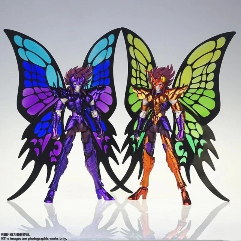 

Mc металлический клуб Saint Seiya тканевый миф бабочки Myu Hades Specters Hell Butterfly Myu ПВХ экшн-фигурка металлическая модель броня подарок