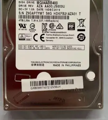 

Для жесткого диска 4T MQ04ABB400 2,5 дюйма 4 ТБ 15 мм 5400 об/мин SATA3