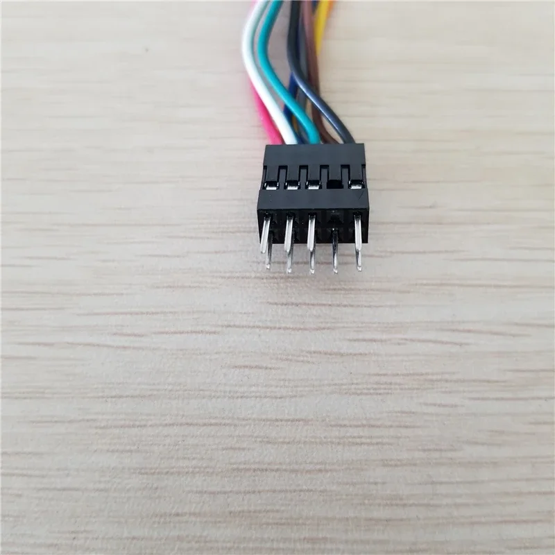 Internal Motherboard HD audio 9pin male to female Extension Cable
