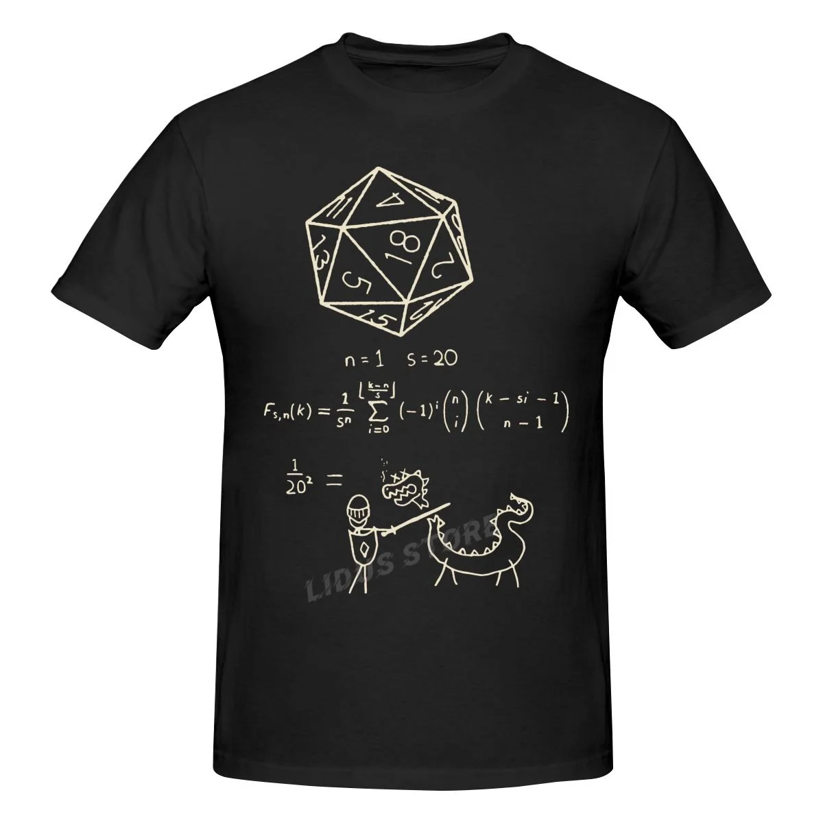 

The Science Of 20-сторонняя футболка в виде игральных костей для мужчин, женская одежда, необычная футболка, мягкая пушистая Футболка с принтом