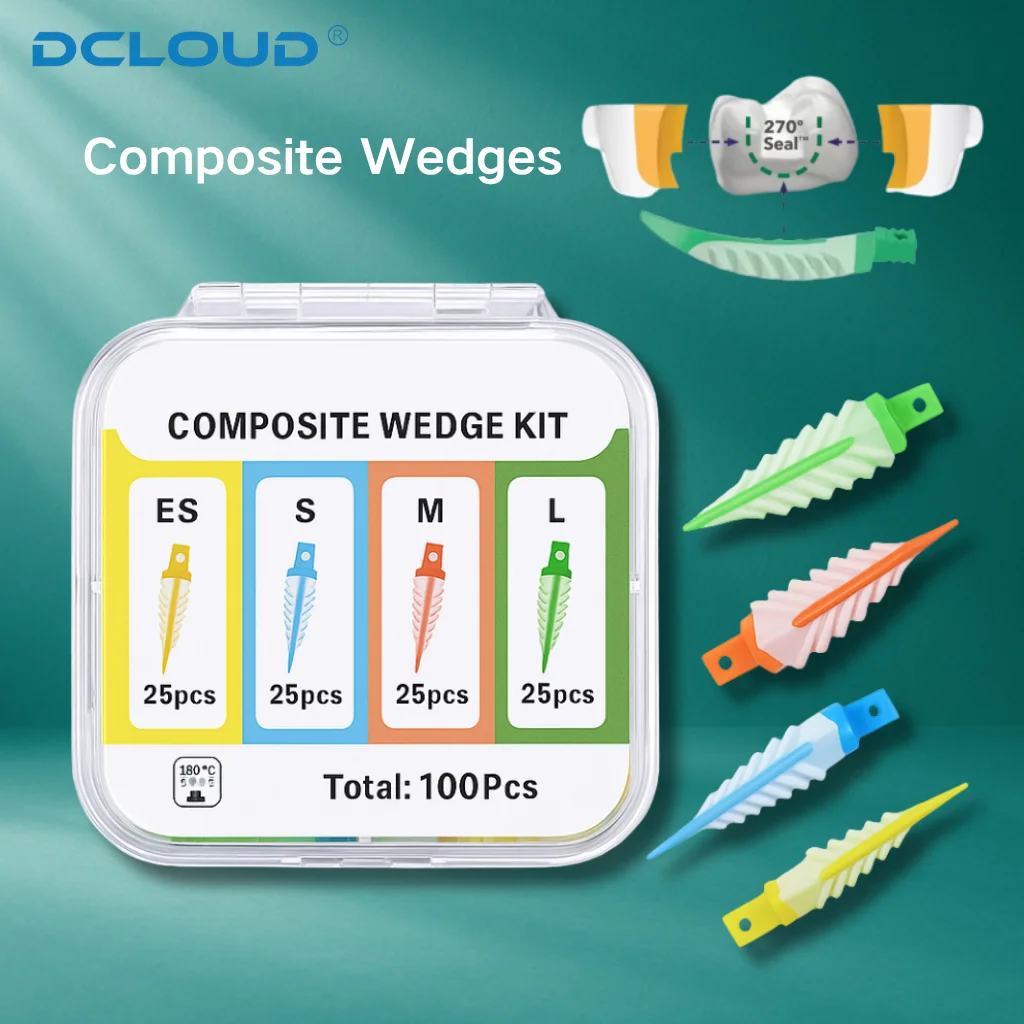 Dental Silicone Interdental Wedges Autoclavable Soft Adaptive Wedge for ...