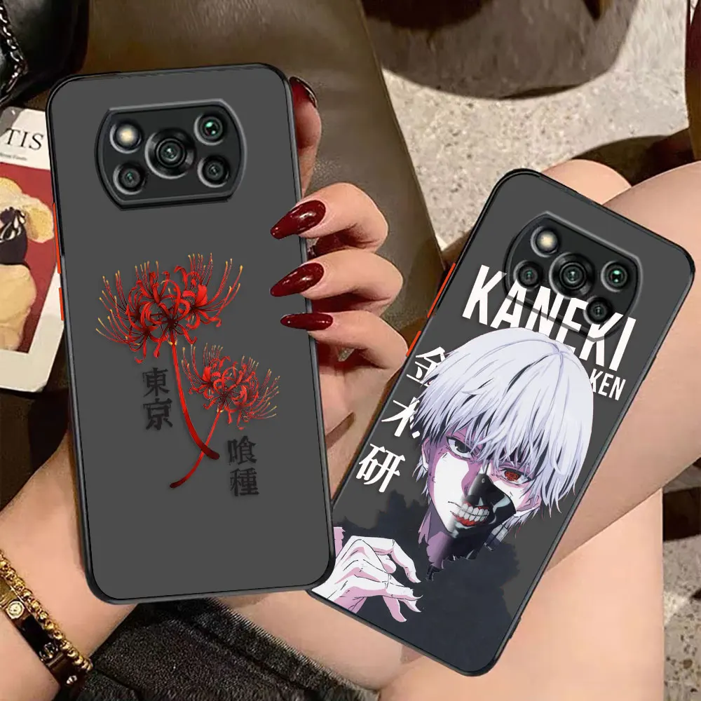 

Japan Anime Tokyo Ghoul Kaneki Ken Matte Case for Xiaomi POCO X4 X3 X2 M4 M3 M2 F4 F3 GT F2 C40 PRO 5G A3 MIX4 CIVI Case Shell