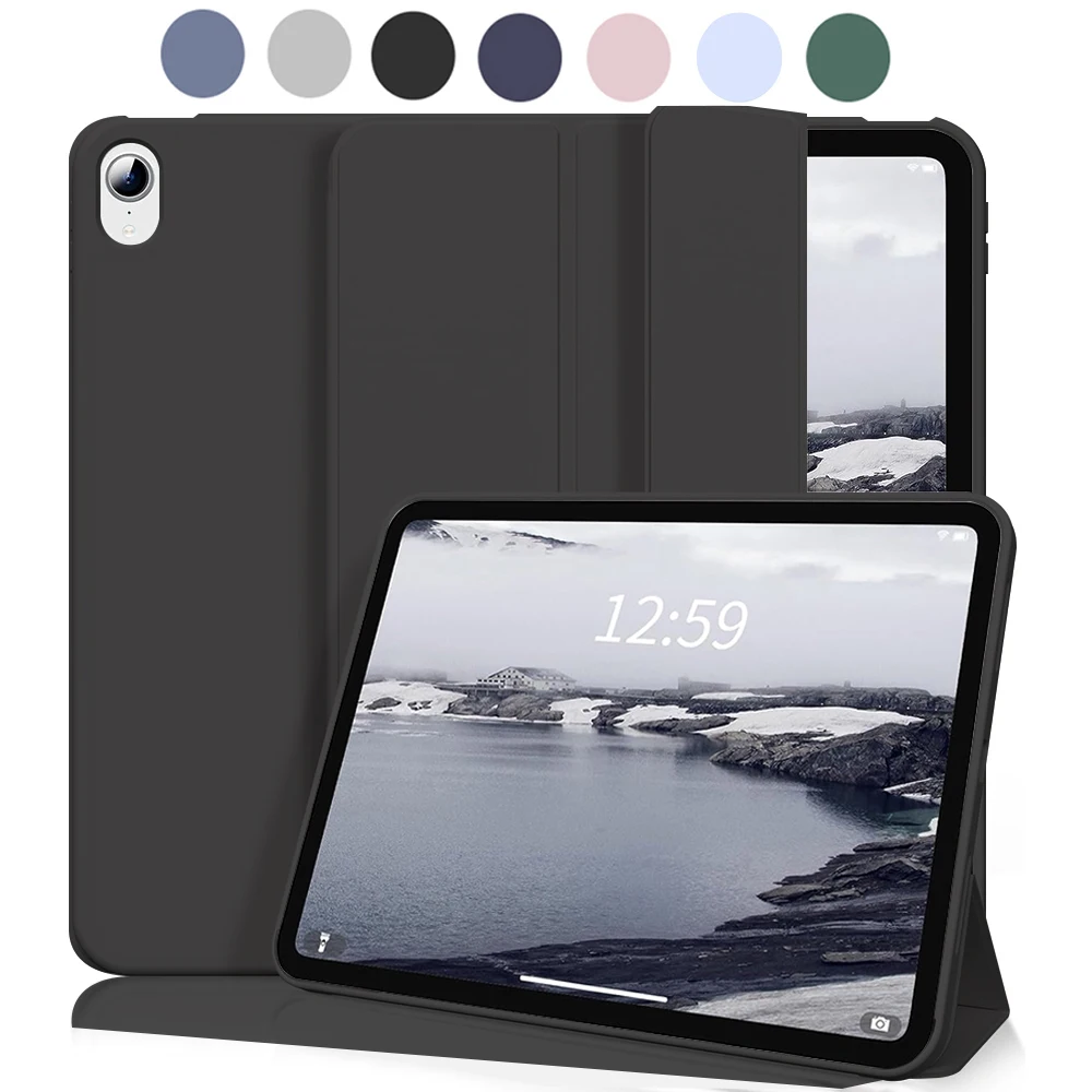 Premium Trifold Stand Smart Folio with Soft TPU Back Cover