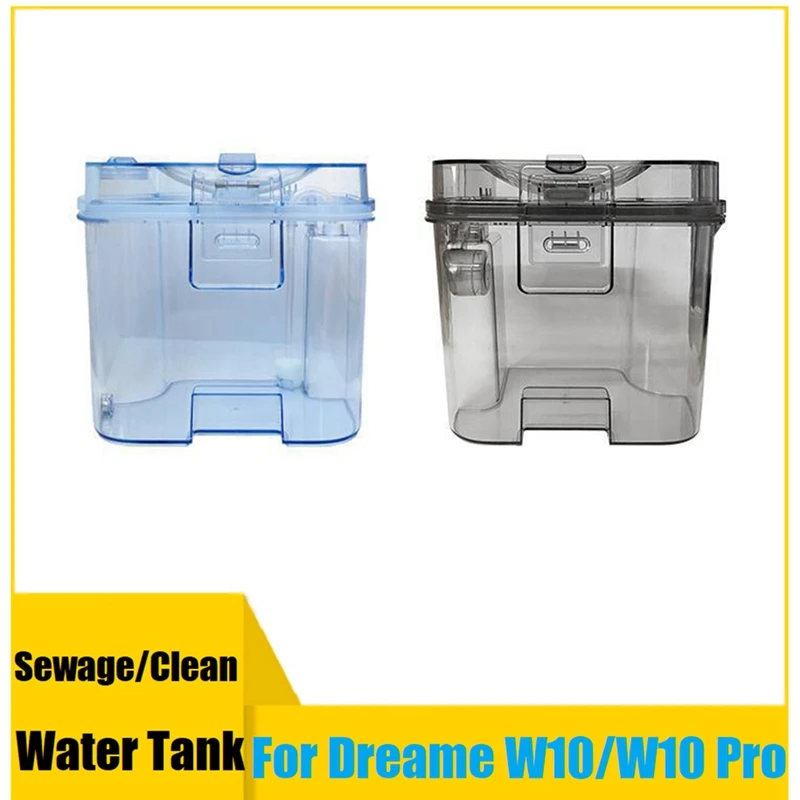 

2Pcs Water Tank Replacement For Xiaomi Dreame W10/W10 Pro Robot Vacuum Cleaner Spare Parts Clean And Sewage Water Tank