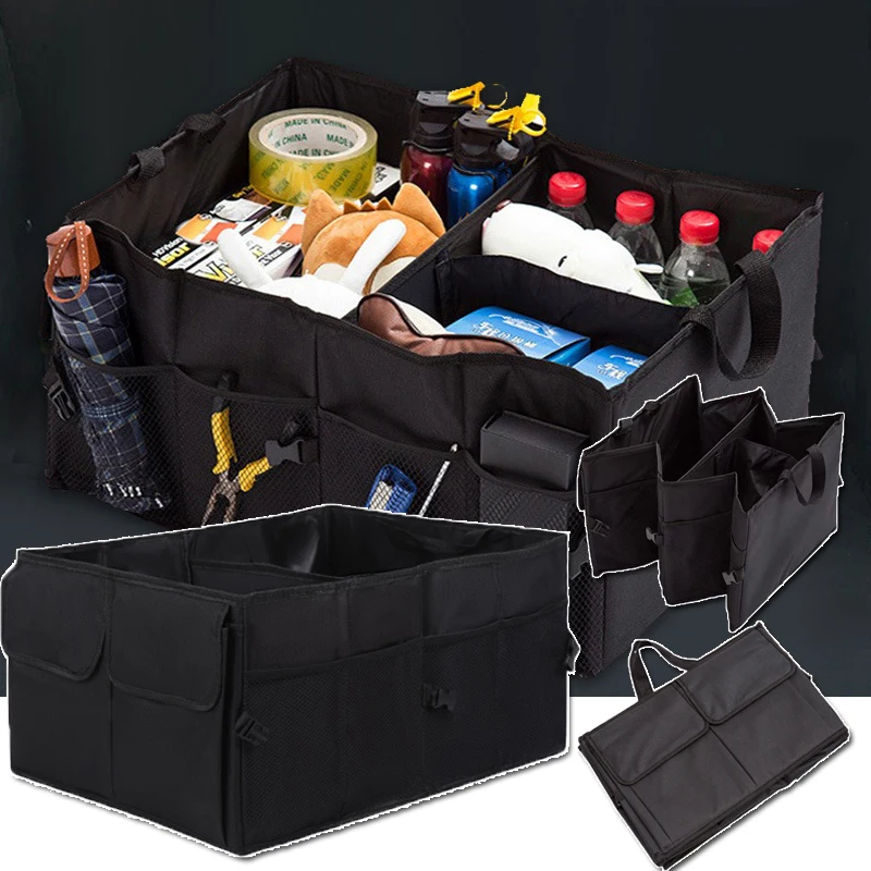 Car miscellaneous items, chartered storage box, multifunctional folding ...