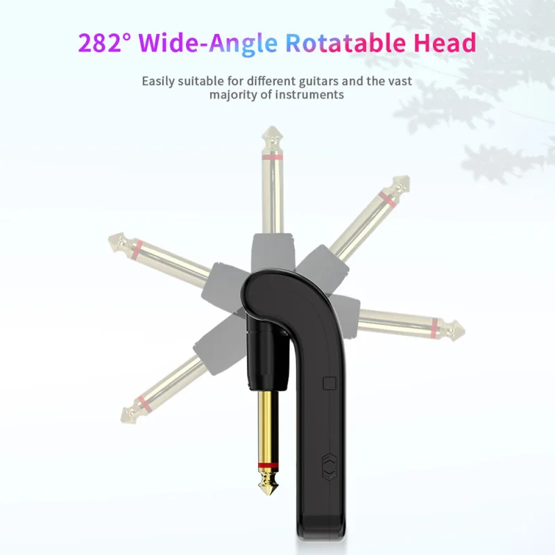 Enhanced Wireless Guitar Audio Transmitter Receiver System