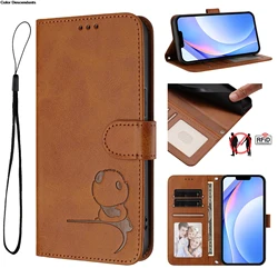 Premium Flip PU Leather Wallet Phone Case with Card Slot and Book Cover Design for Infinix Smart 8 (S)