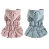 New Princess Dog Pet Warm Dress Hoodie Floral Bubble Skirt Girl Dog Cat Winter Coat Outfit Clothes 6 Sizes 1