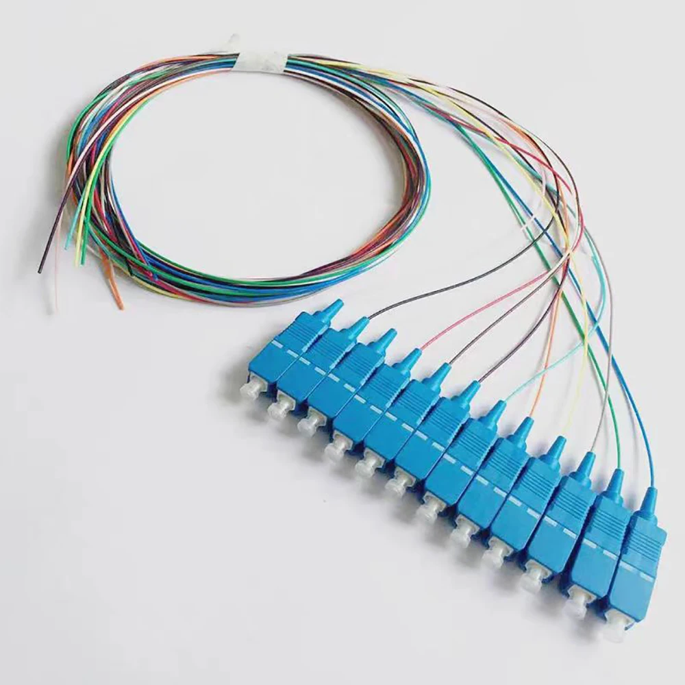 SC/UPC Fiber Optic Pigtail Cable 0.9mm FTTH Fibre Optic Patch Cord Single Mode Fibra Optica Pigtail 1.5M For Modem
