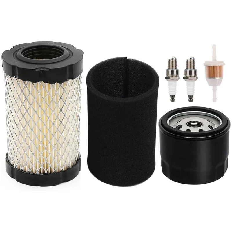 

796031 594201 Air Filter Kit For Briggs And Stratton 590825 591334 John Deere D100 D110 D105 D125 D130 D140 MIU14395 Durable