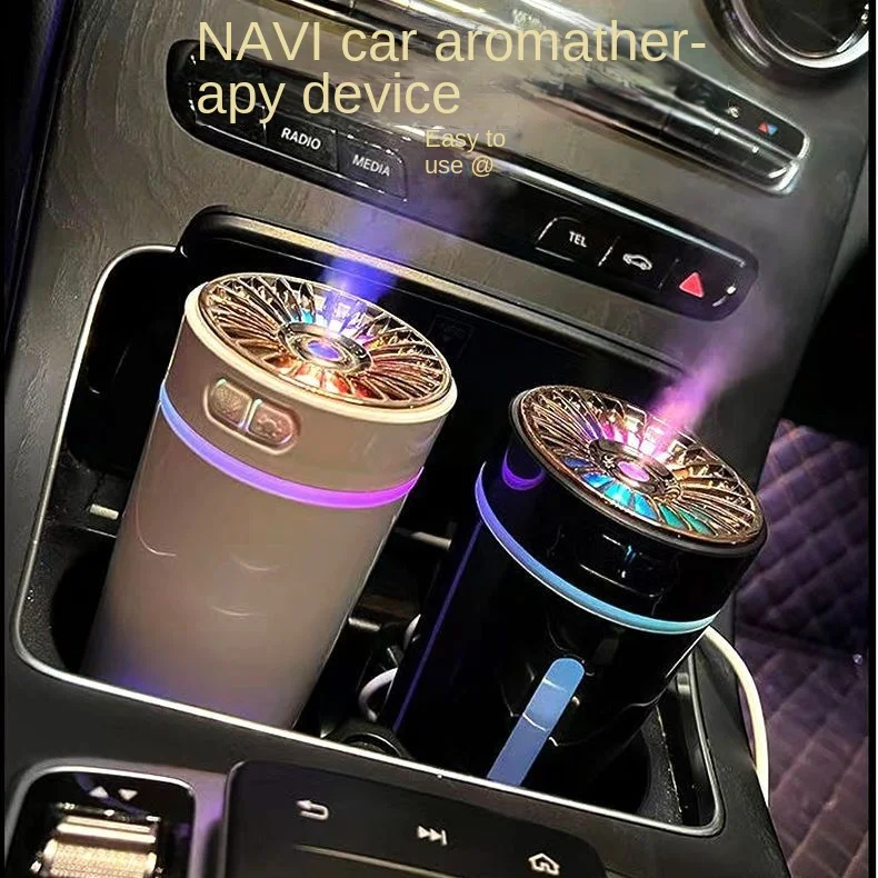 Car Air Humidifier Aromatherapy Function Air Purification Ionizer Cigarette Lighter Powered for Removing Odors air humidifier air purifier