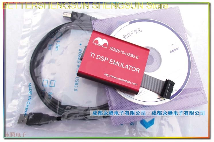 

Инструмент для разработки TI XDS510 USB2.0 DSP имитатор CCS3.3 (профессиональное издание) DSP
