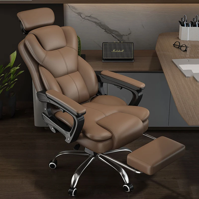 Mobile Comfy Office Chairs Vanity Recliner Playseat Swivel Study Office Chairs Accent Bedroom Silla De Oficina Furniture WJ30XP ergonomic office chairs computer cushion mobile study rocking chair zero gravity swivel work sillas de oficina recliner chair