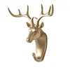 Wall Mounted Hooks Animal Head Rack Coat Caps Wall Hanger Horse Giraffe Elk Elephant Hooks Decorative Decor Bathroom Accessories 3
