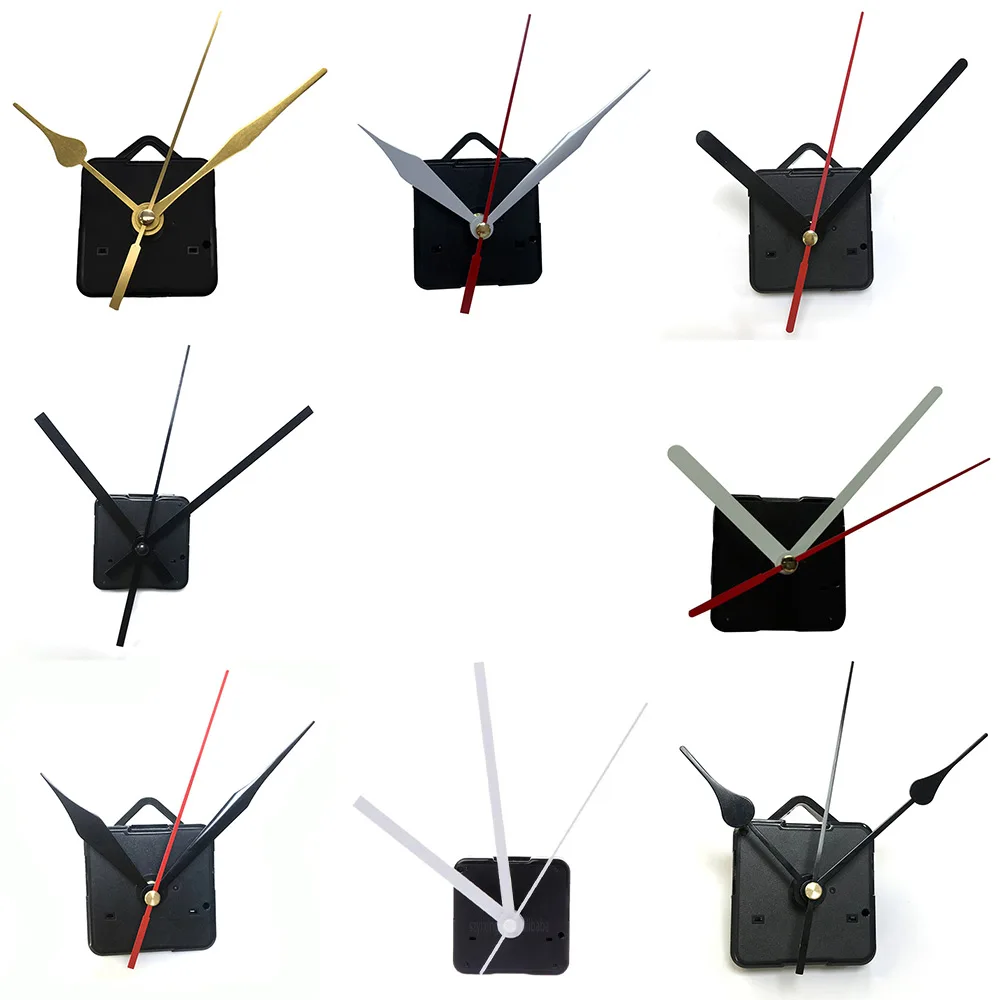 QuartzClockMovementMechanismHandsKitDIYSilentLargeWallClock