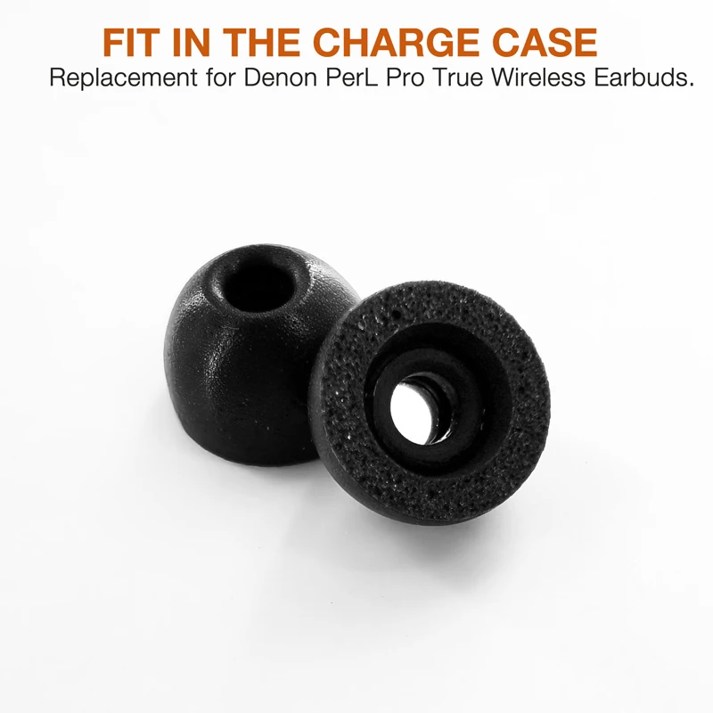 Memory Foam Eartips Replacement for Denon PerL Pro Earbuds