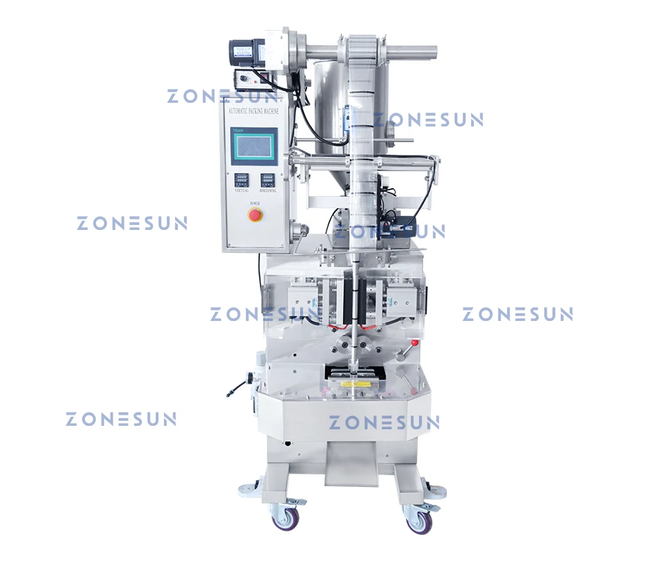 ZONESUN ZS-S100 Automatic Paste Filling Sealing Machine With Date Printer