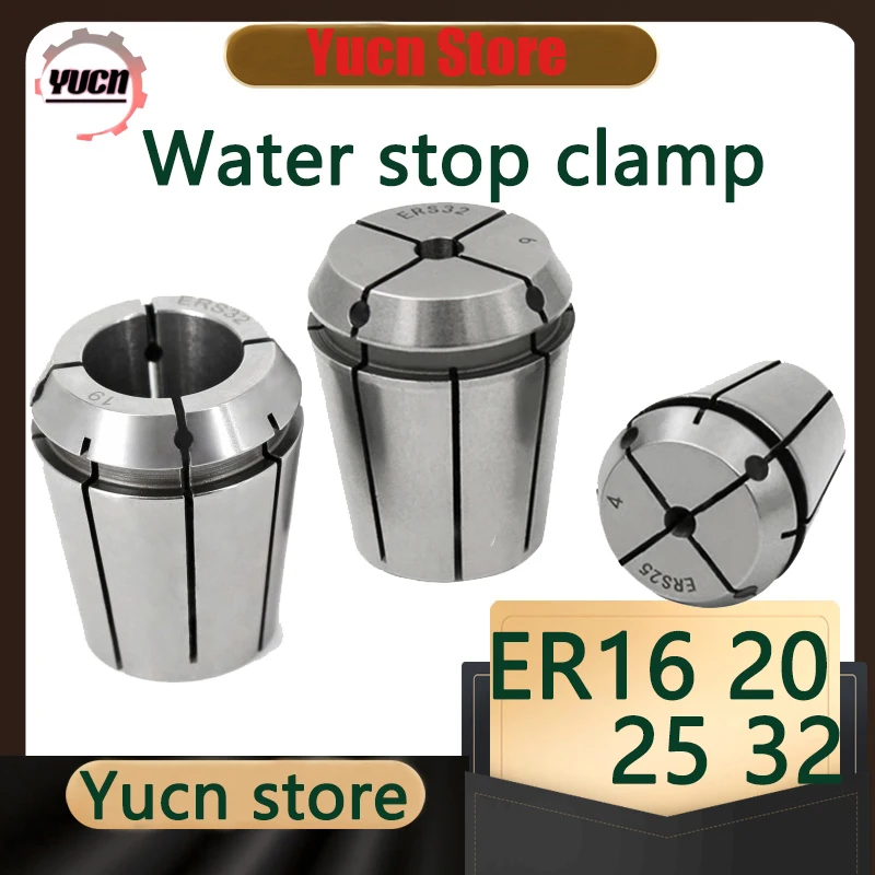 

Механический водяной Зажимной патрон с ЧПУ высокой точности, центральный выходной зажим, зажимной зажим, зажимной зажим для воды ER16, ER20, ER25, ER32