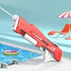 Automatic Water Absorption Electric Water Gun 43cm Children Hand Self-integration High-pressure Watergun Outdoor Toys for Kids 1